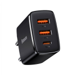 Baseus CCXJ-E01 2 USB USB-C 3A 30W πολλαπλός φορτιστής ποιότητας γρήγορης φόρτισης